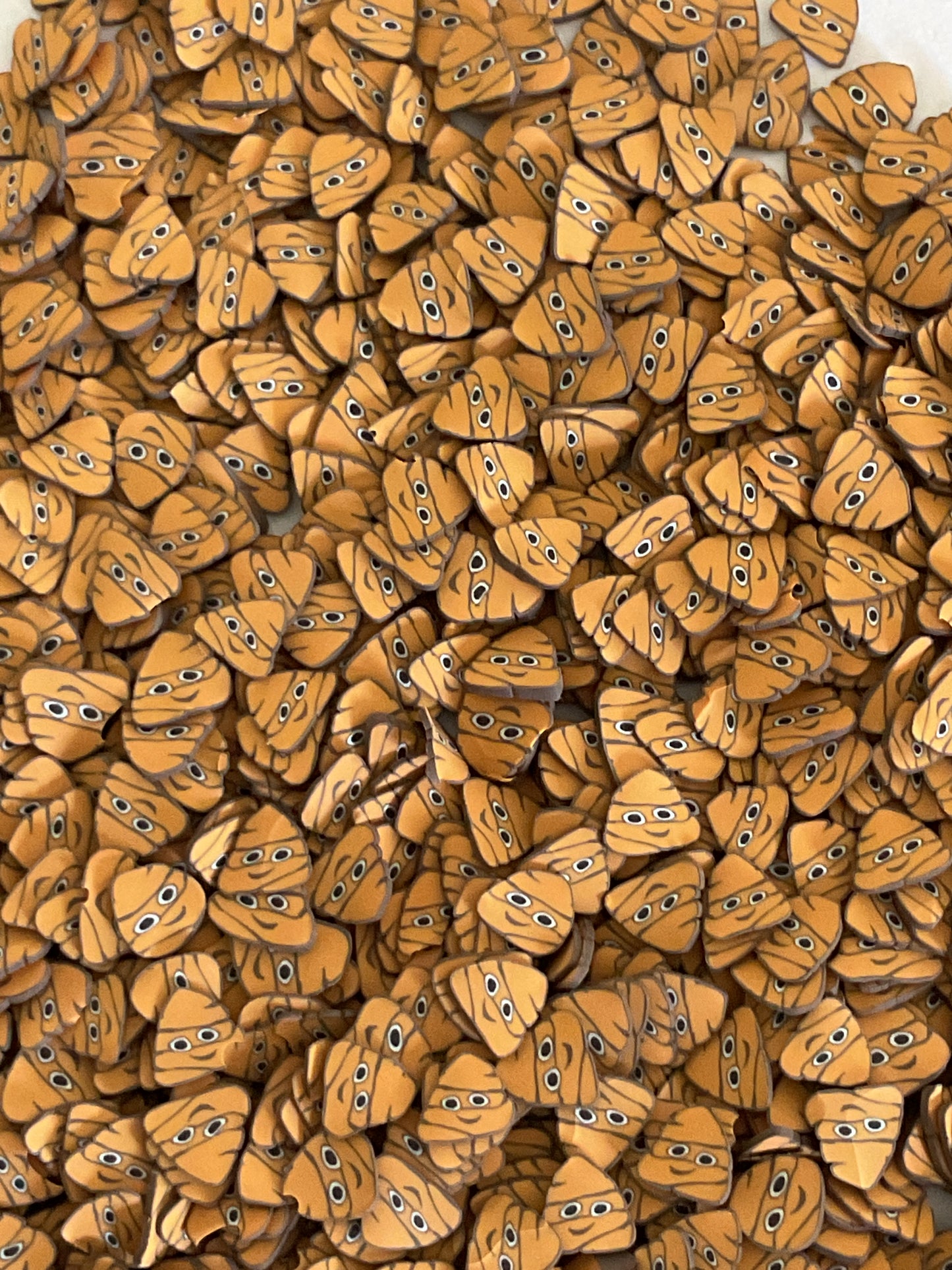 Poo Emojis Clay Pieces
