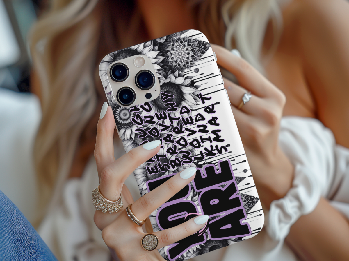 You Are - Positive Quote - Phone Case
