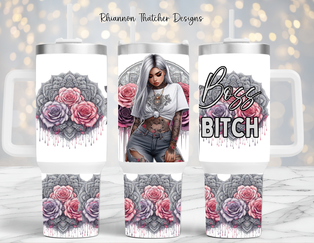 Boss Bitch - 40oz Tumbler