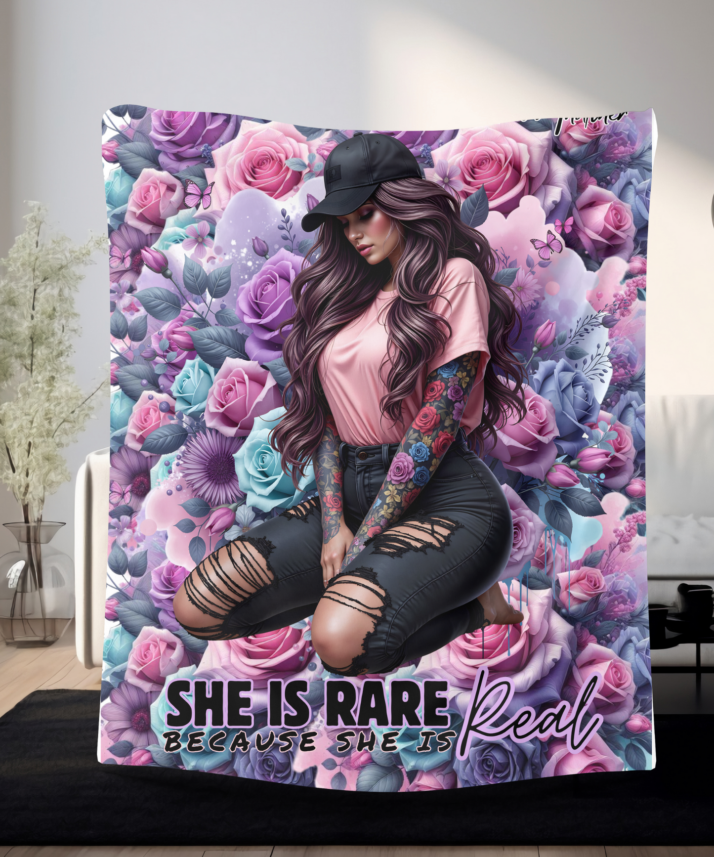 Blanket - Plus Size she is rare