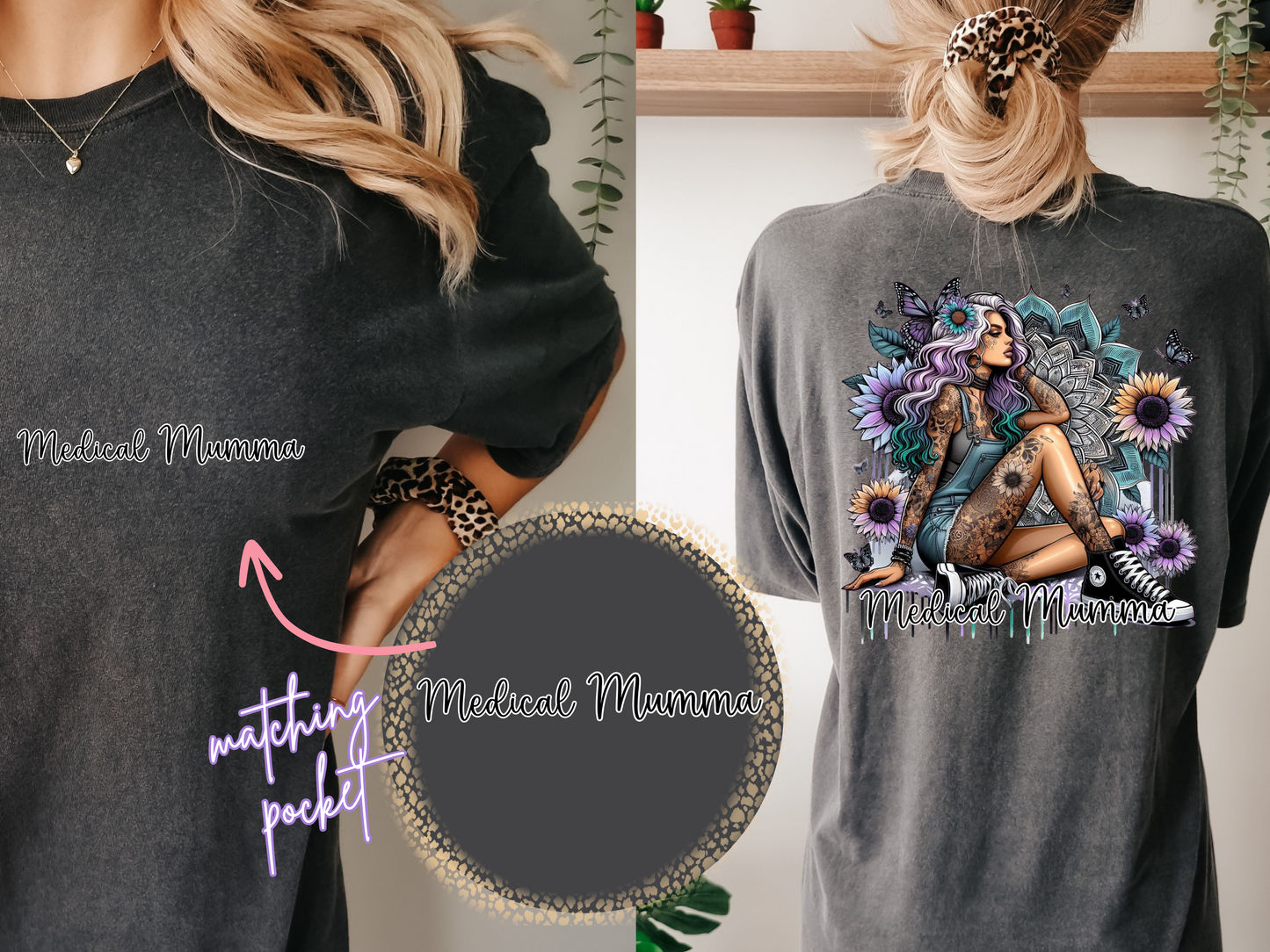 Medical Mumma - DTF Transfer- Front & Back Design