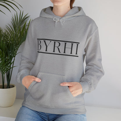 Minimalist BYRHI Unisex Heavy Blend Hooded Sweatshirt