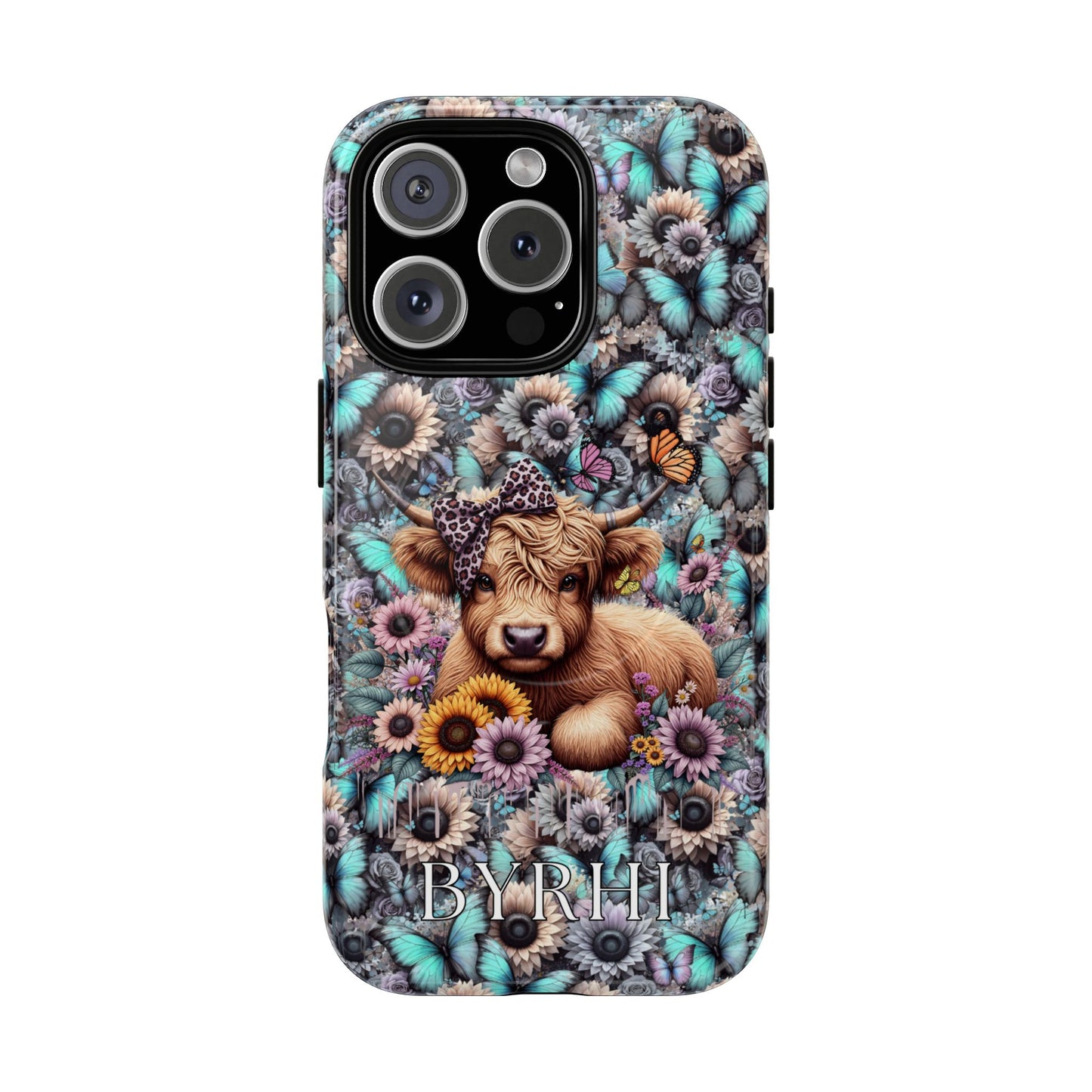 Highland Cow Tough Phone Case | Stylish & Durable Protection