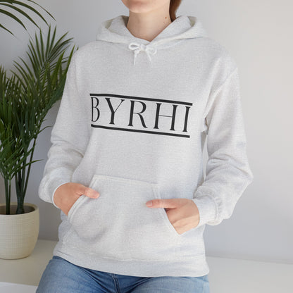 Minimalist BYRHI Unisex Heavy Blend Hooded Sweatshirt