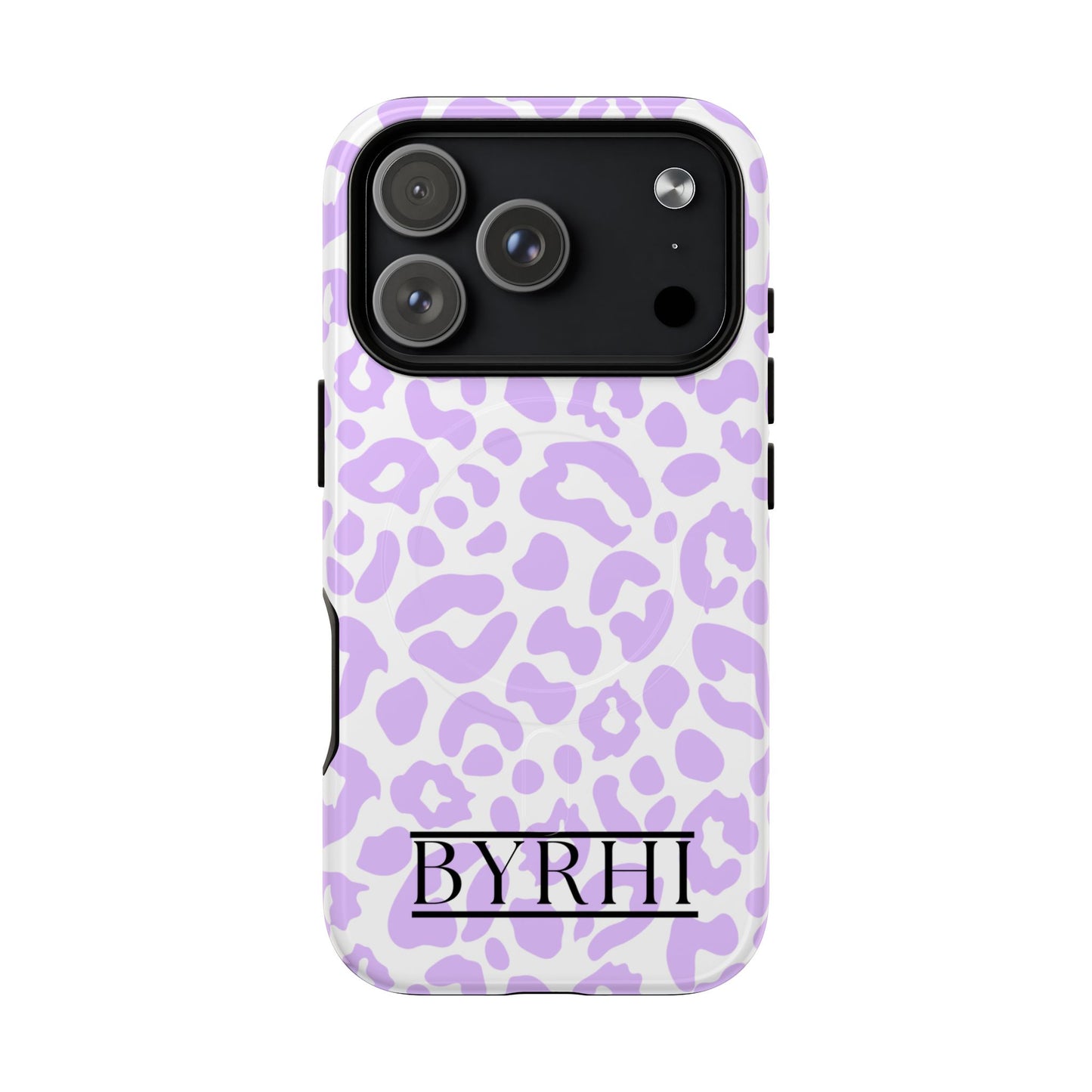 Purple Leopard Tough Phone Case | Stylish & Durable Protection