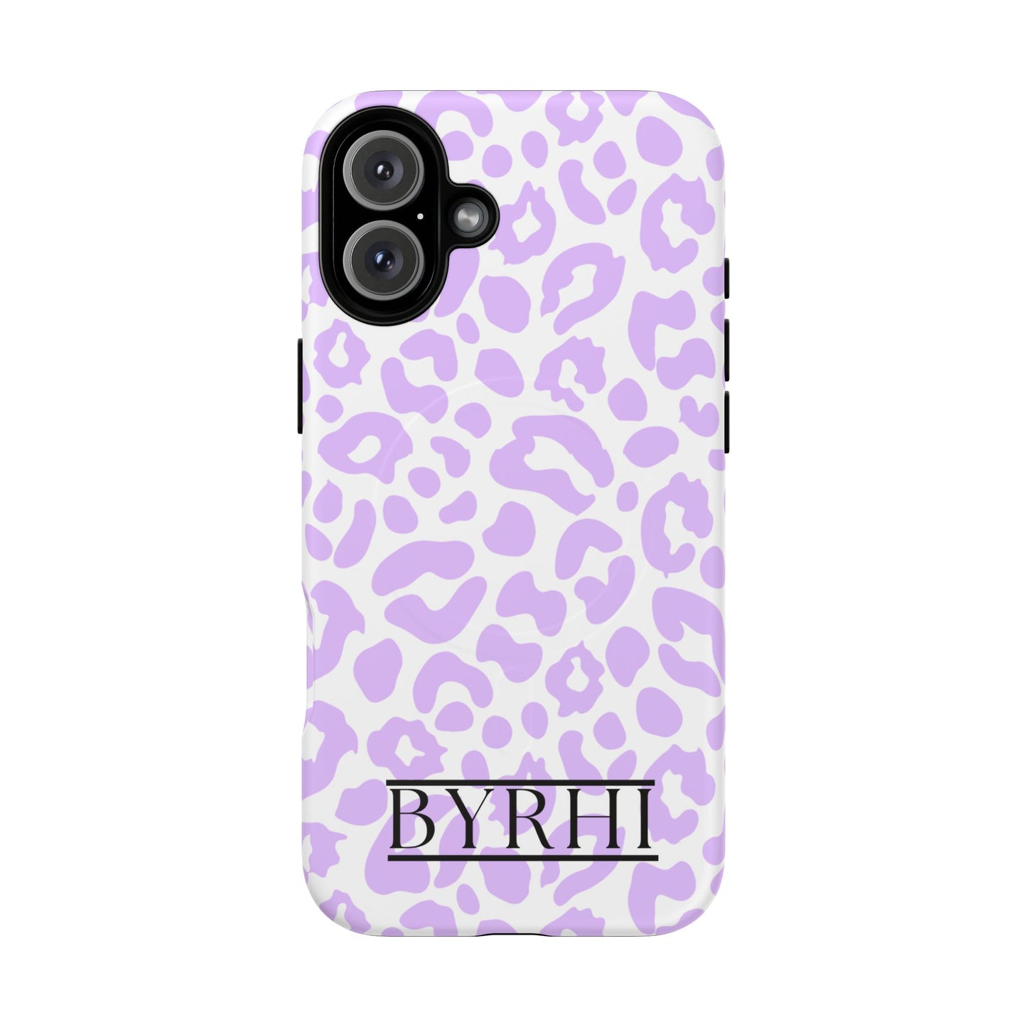 Purple Leopard Tough Phone Case | Stylish & Durable Protection