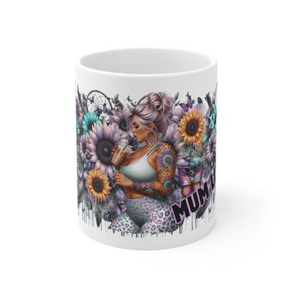 Mum Life Ceramic Coffee Mug —  11oz