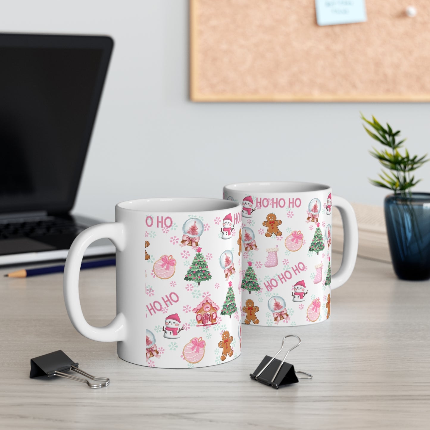 Christmas Ceramic Coffee Mug —  11oz