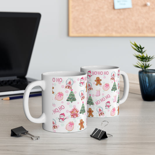 Christmas Ceramic Coffee Mug —  11oz