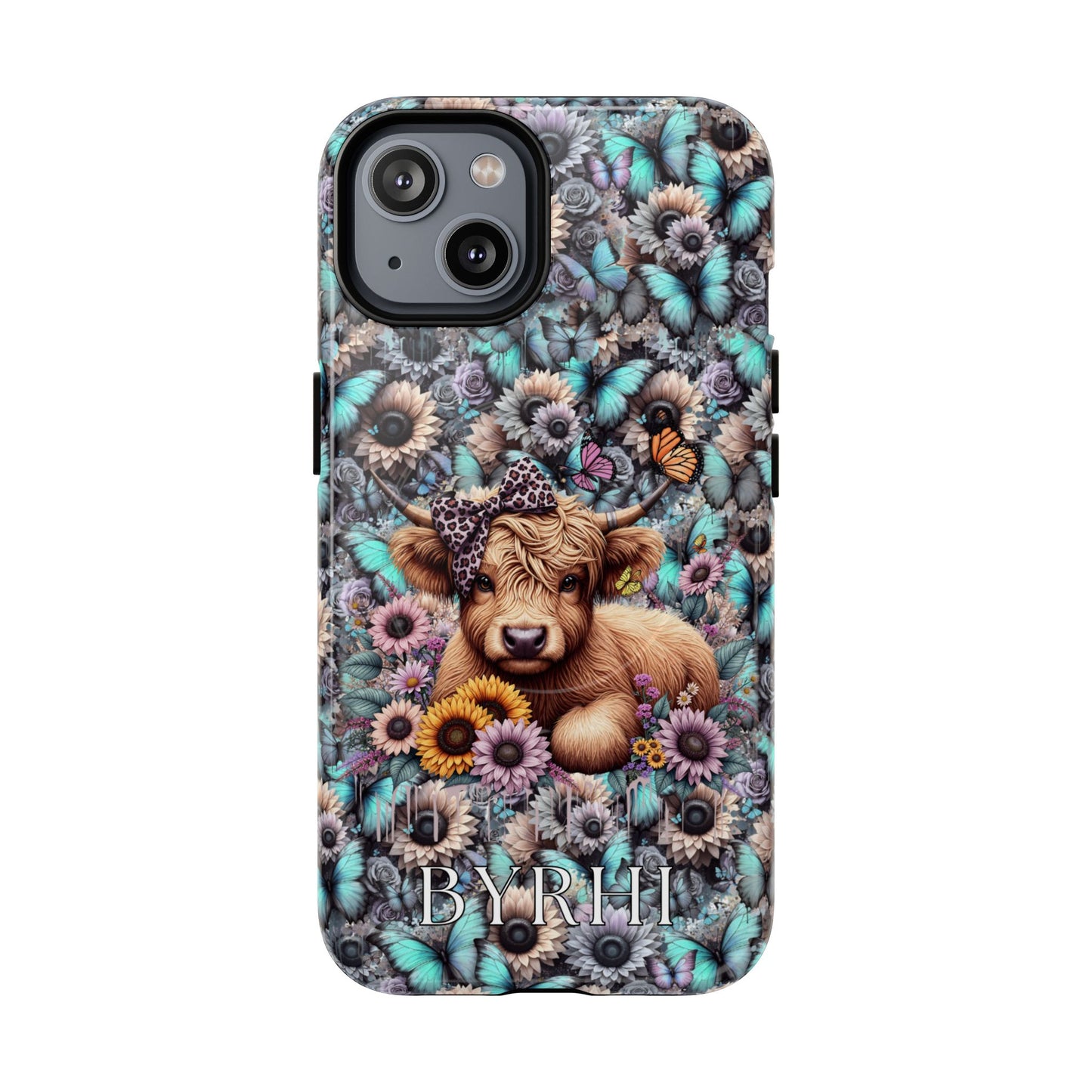 Highland Cow Tough Phone Case | Stylish & Durable Protection