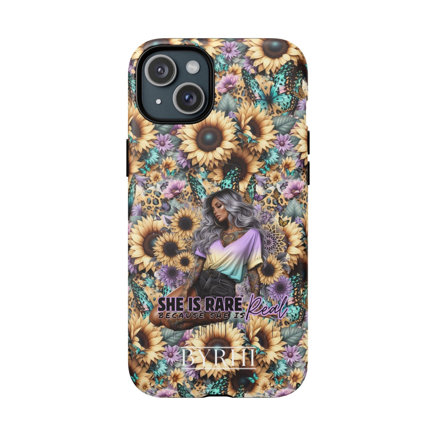 She Is Rare pastel | Tough Phone Case | Stylish & Durable Protection