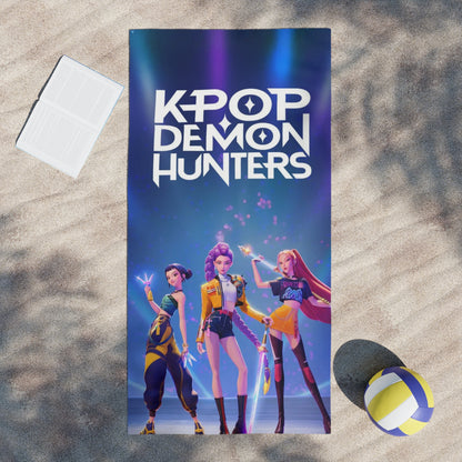 K Pop Beach Towel