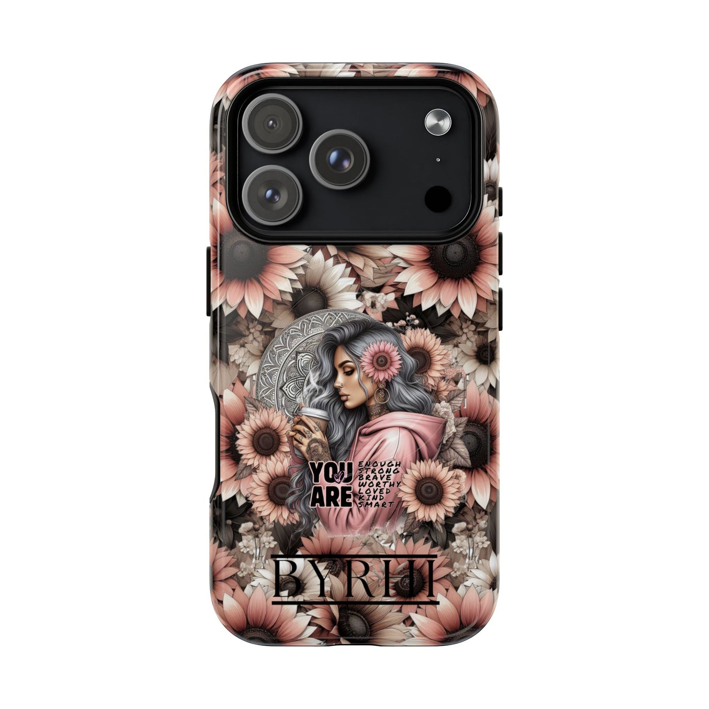 You Are Enough Tough Phone Case | Stylish & Durable Protection