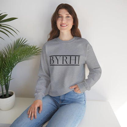 Customized Unisex Crewneck Sweatshirt with BYRHI Design