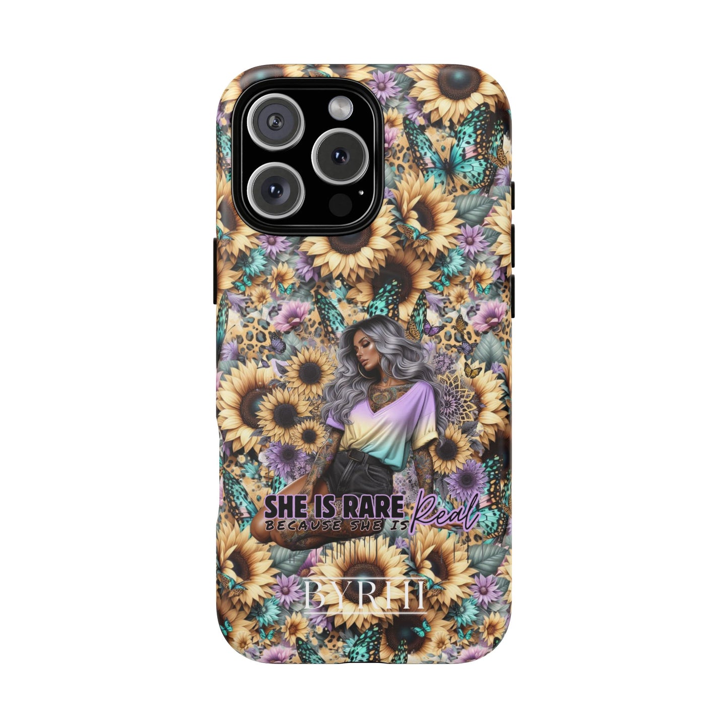 She Is Rare pastel | Tough Phone Case | Stylish & Durable Protection