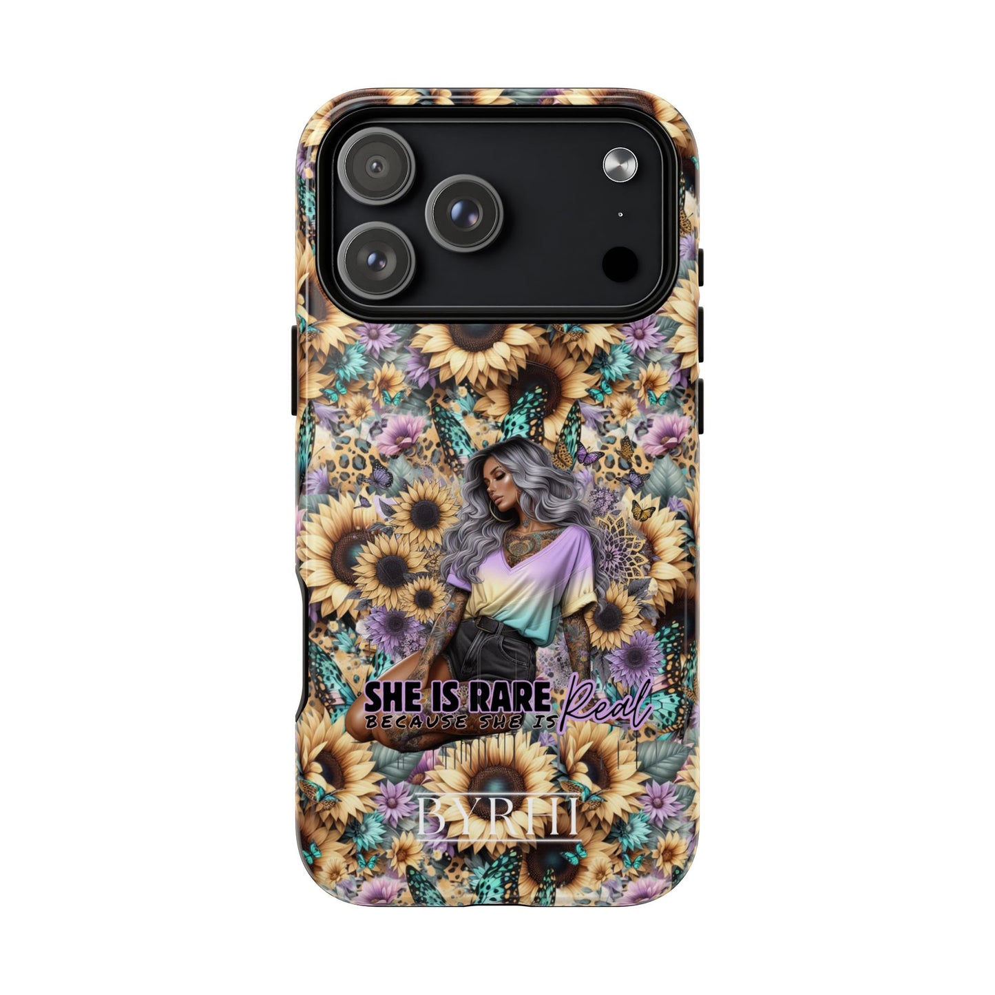She Is Rare pastel | Tough Phone Case | Stylish & Durable Protection