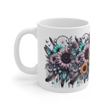 Mum Life Ceramic Coffee Mug —  11oz