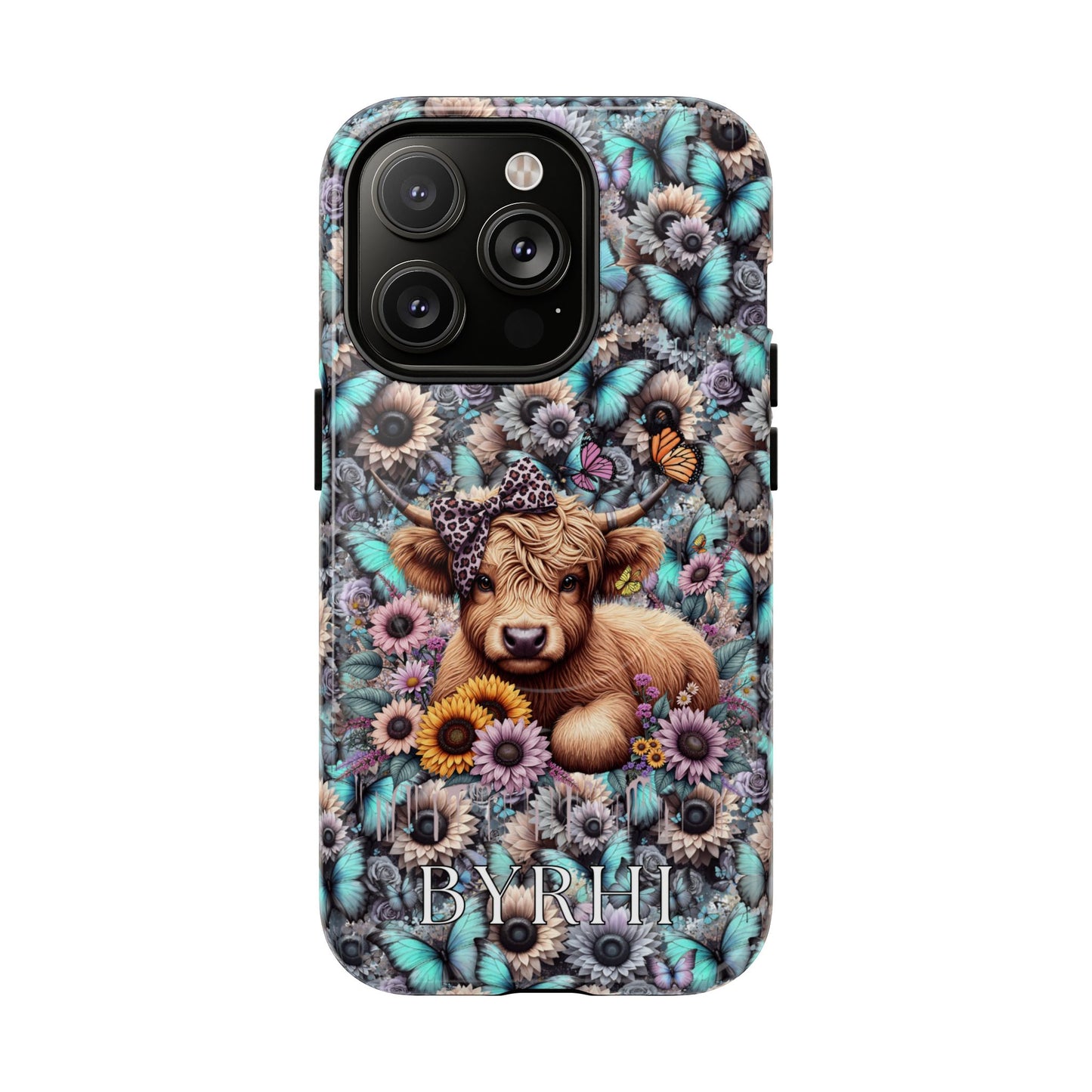 Highland Cow Tough Phone Case | Stylish & Durable Protection