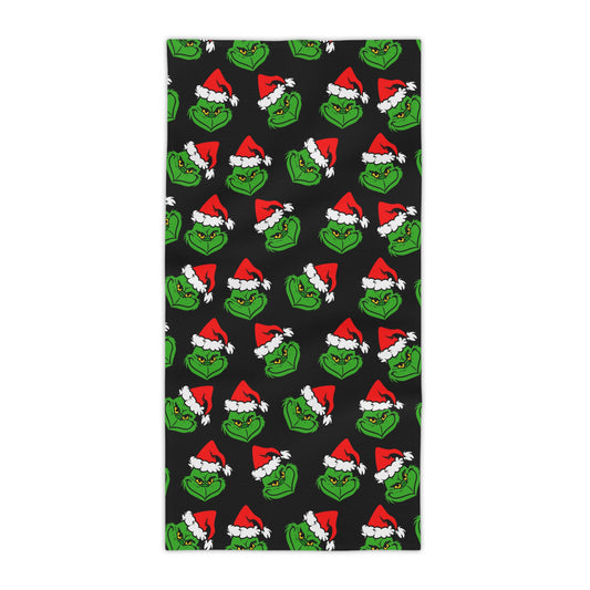 Grinch Christmas Beach Towel