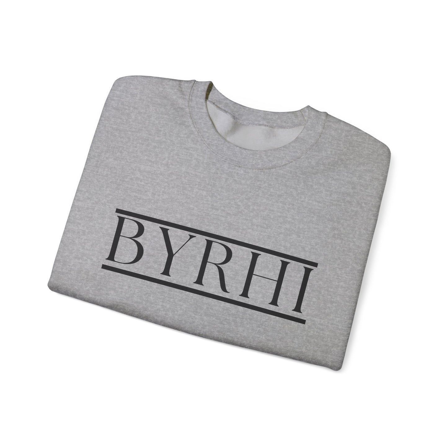 Customized Unisex Crewneck Sweatshirt with BYRHI Design