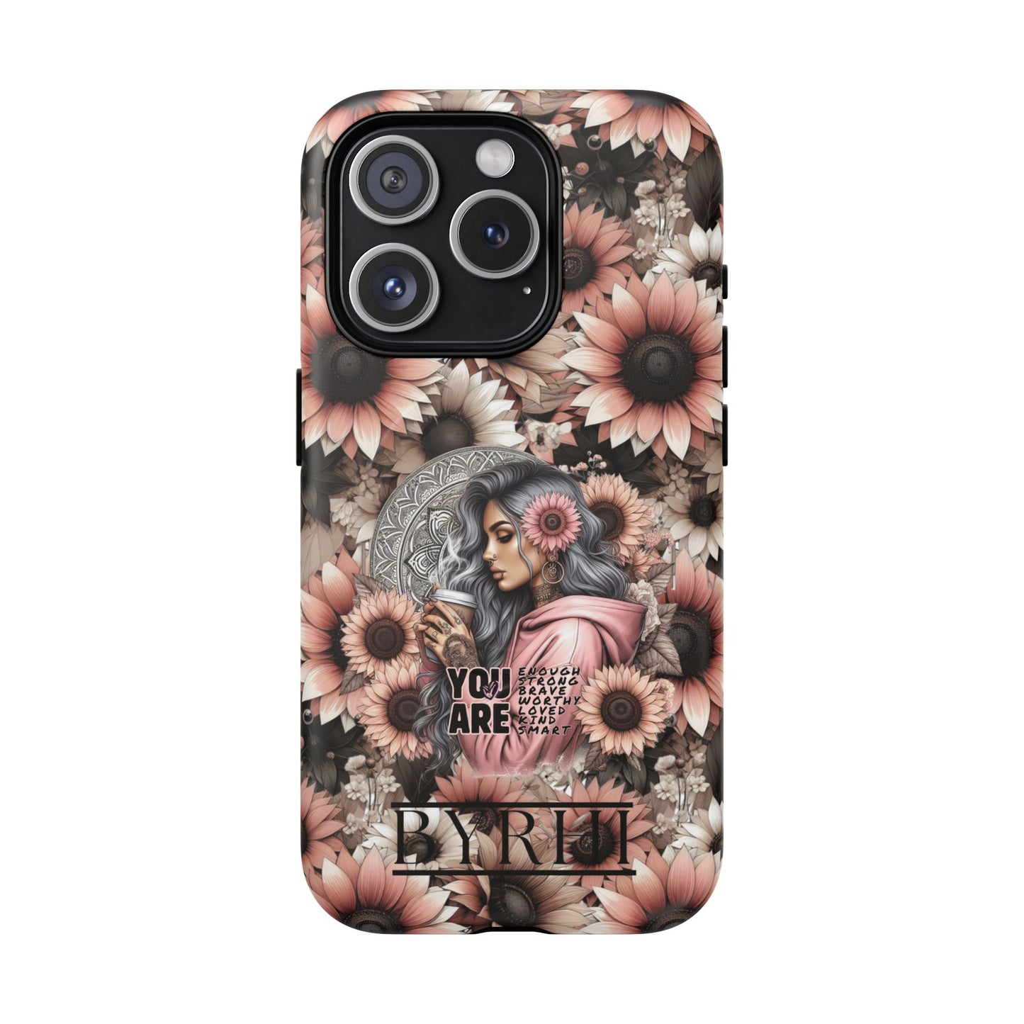 You Are Enough Tough Phone Case | Stylish & Durable Protection