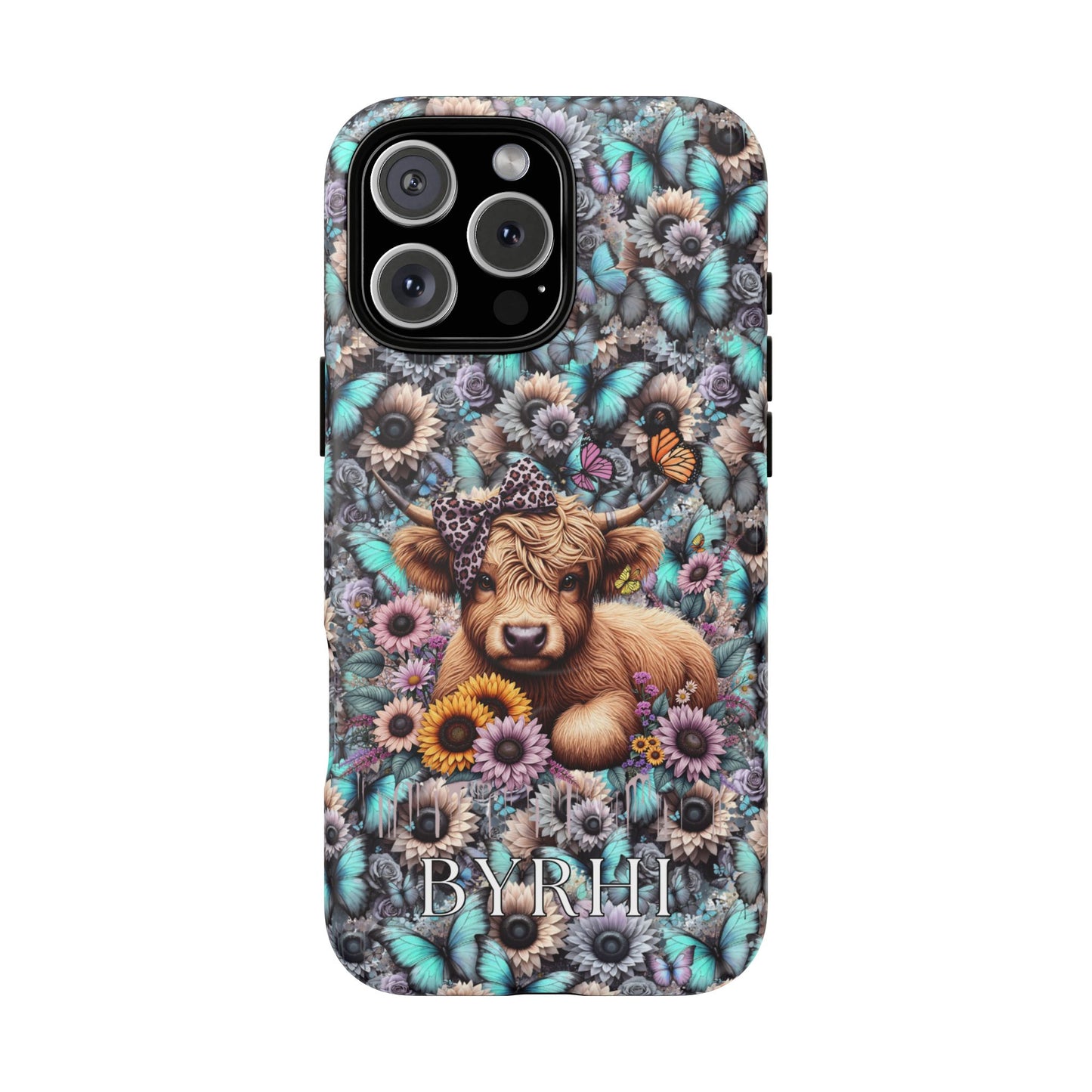 Highland Cow Tough Phone Case | Stylish & Durable Protection