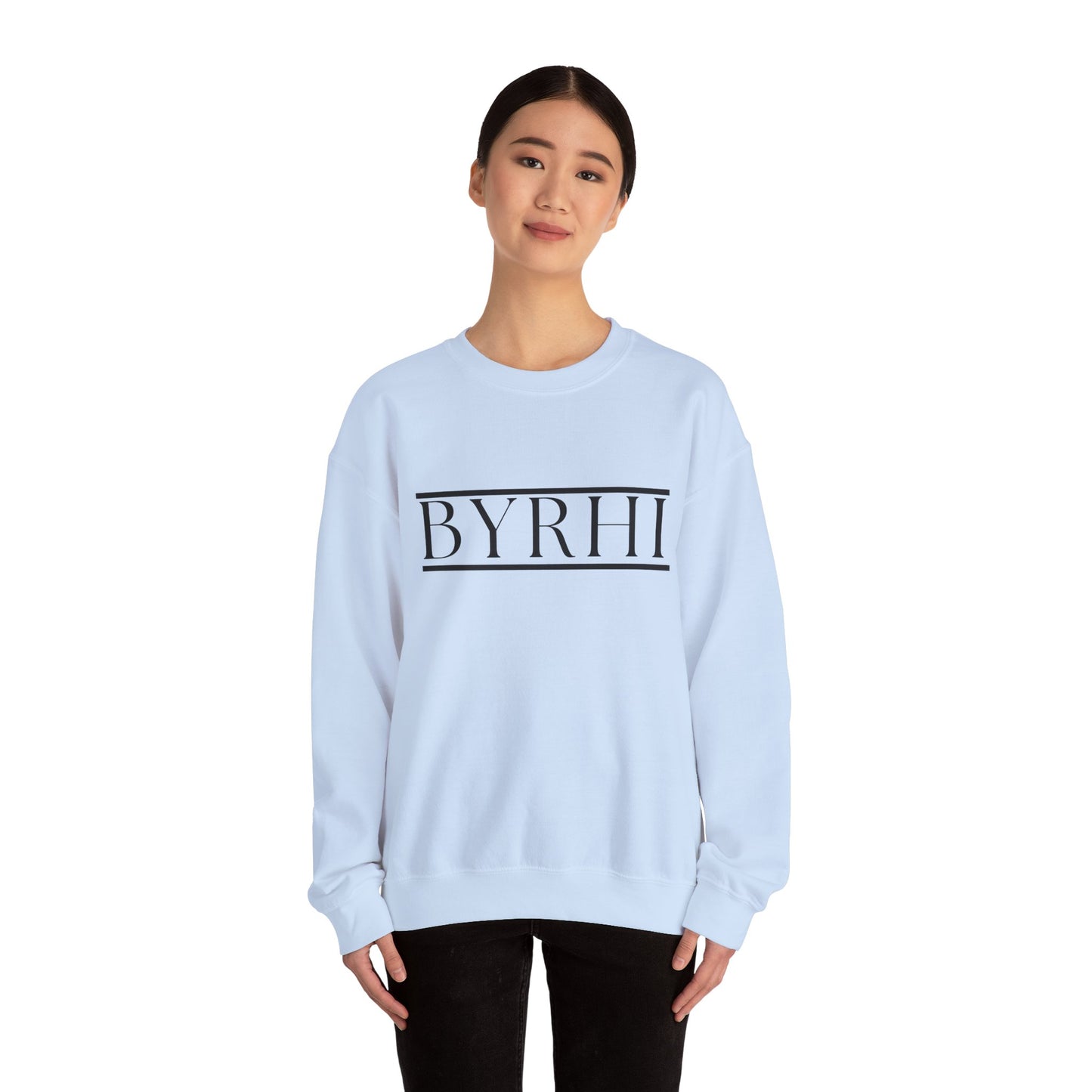 Customized Unisex Crewneck Sweatshirt with BYRHI Design