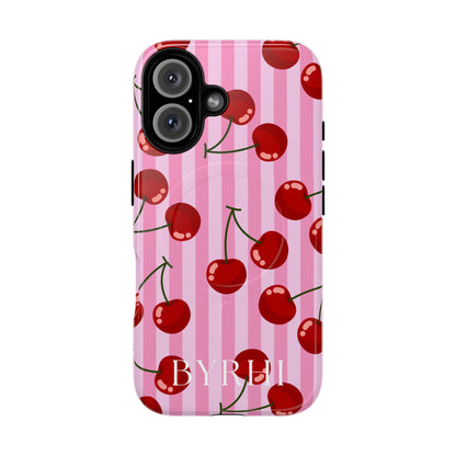 Cherry Tough Phone Case | Stylish & Durable Protection