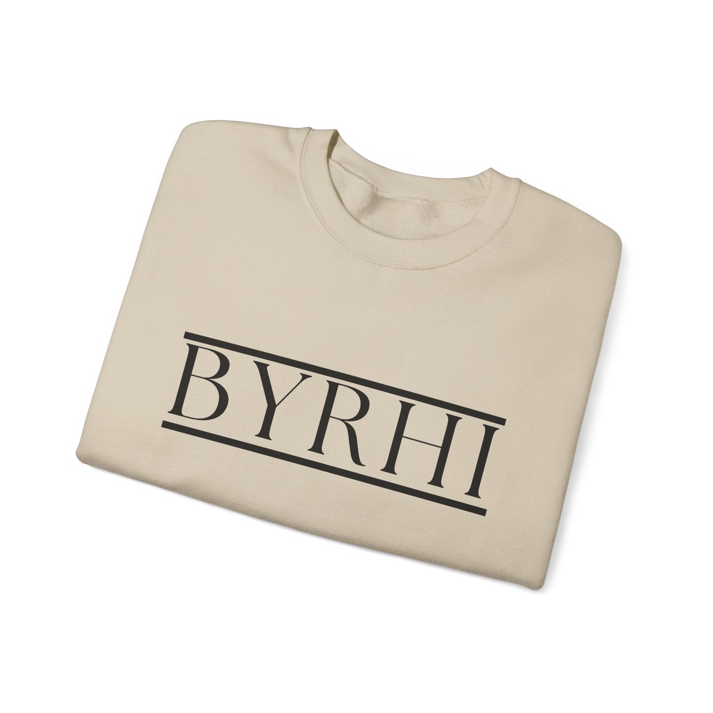 Customized Unisex Crewneck Sweatshirt with BYRHI Design