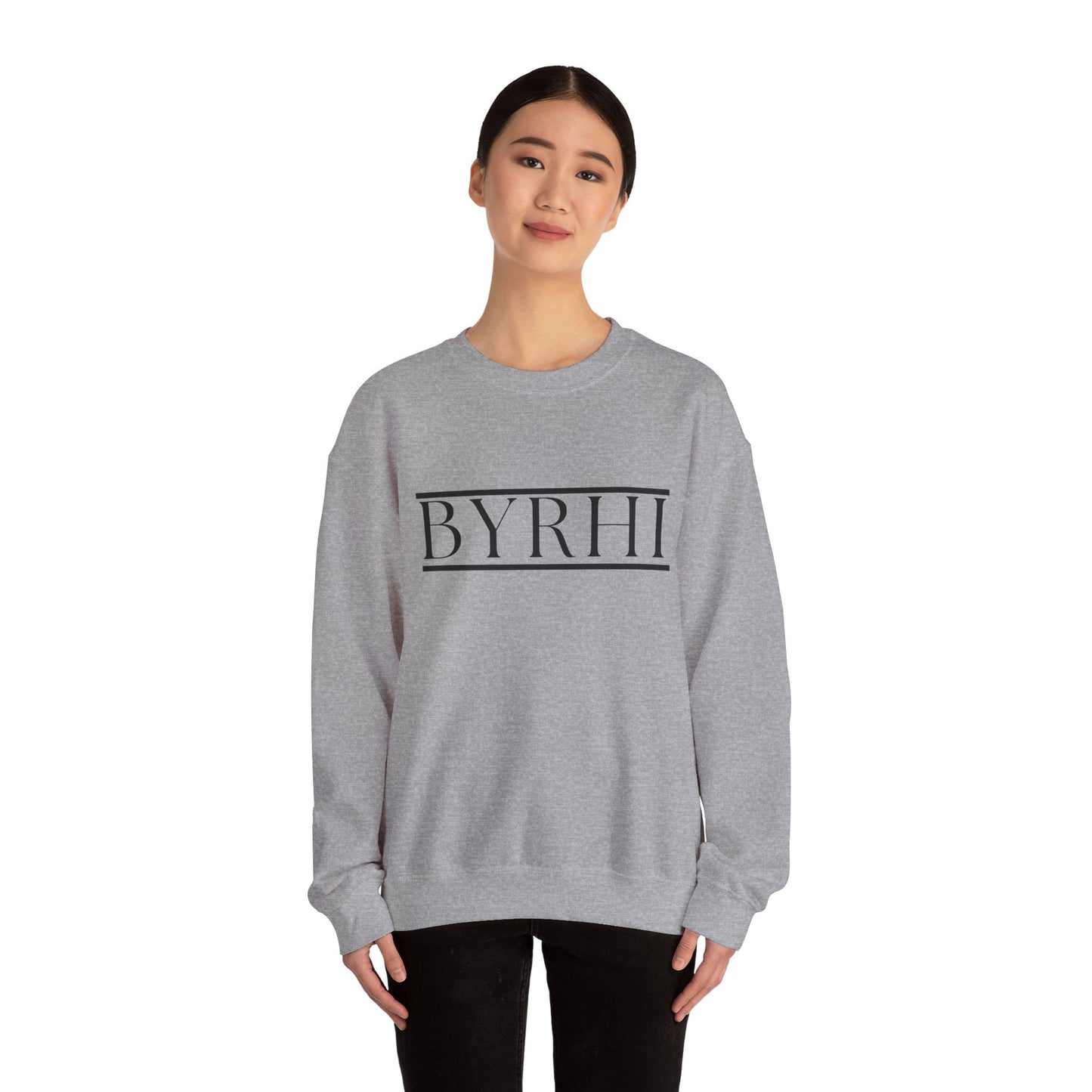 Customized Unisex Crewneck Sweatshirt with BYRHI Design