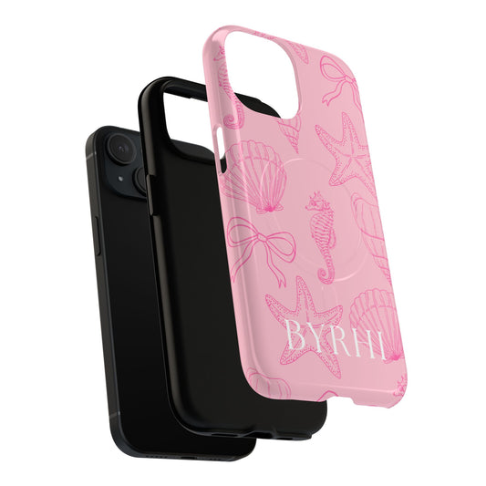 Pink Beach Tough Phone Case | Stylish & Durable Protection
