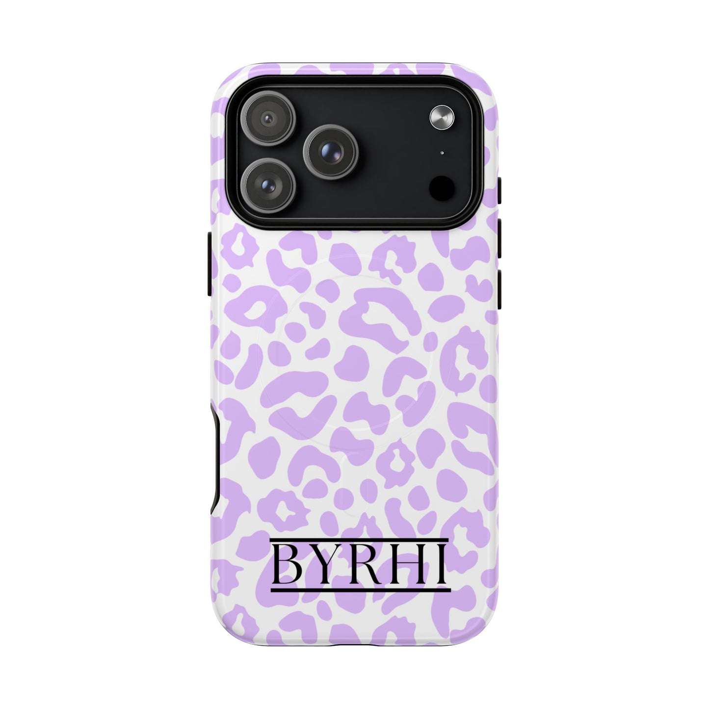Purple Leopard Tough Phone Case | Stylish & Durable Protection