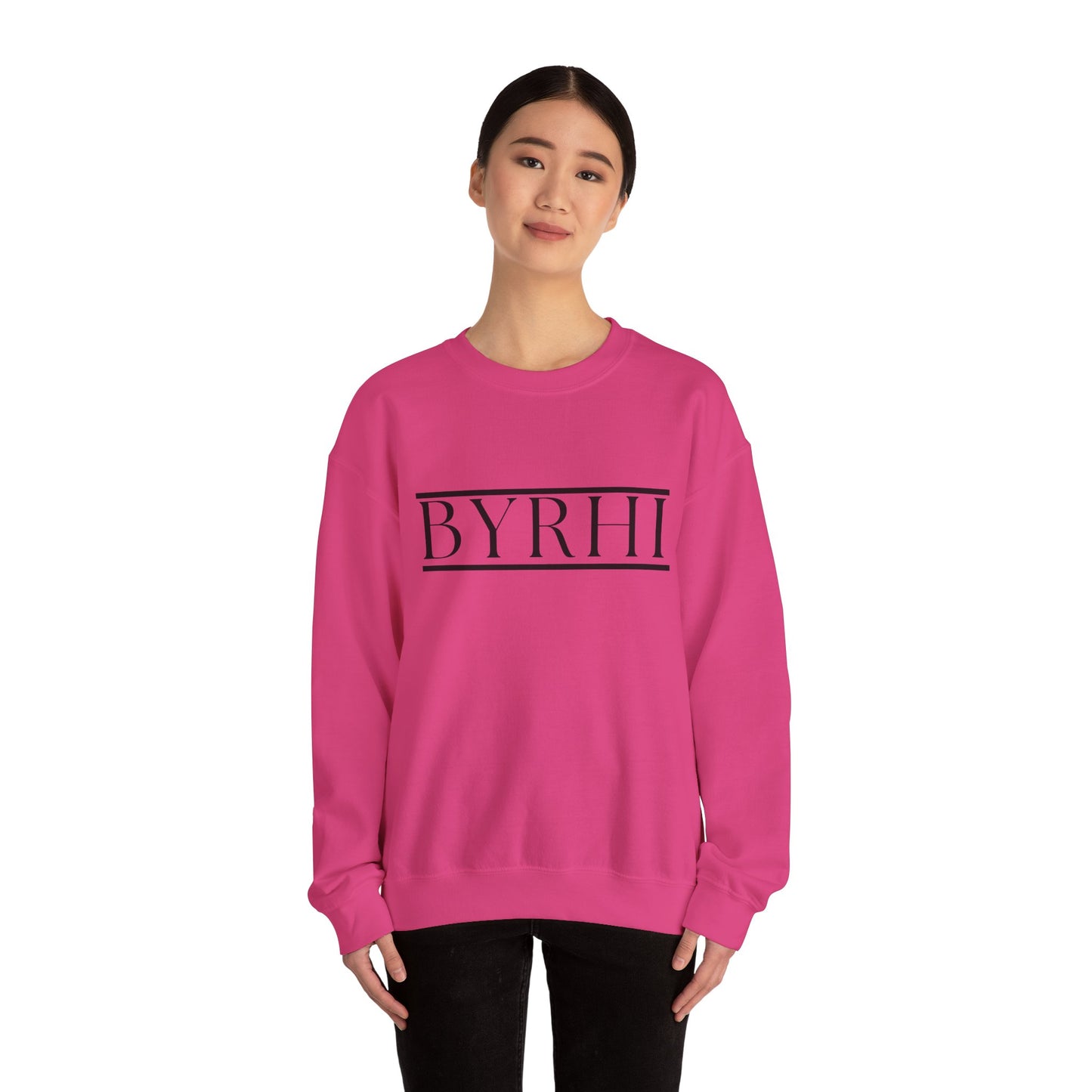 Customized Unisex Crewneck Sweatshirt with BYRHI Design
