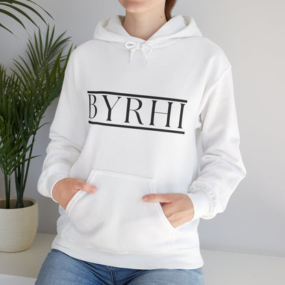 Minimalist BYRHI Unisex Heavy Blend Hooded Sweatshirt
