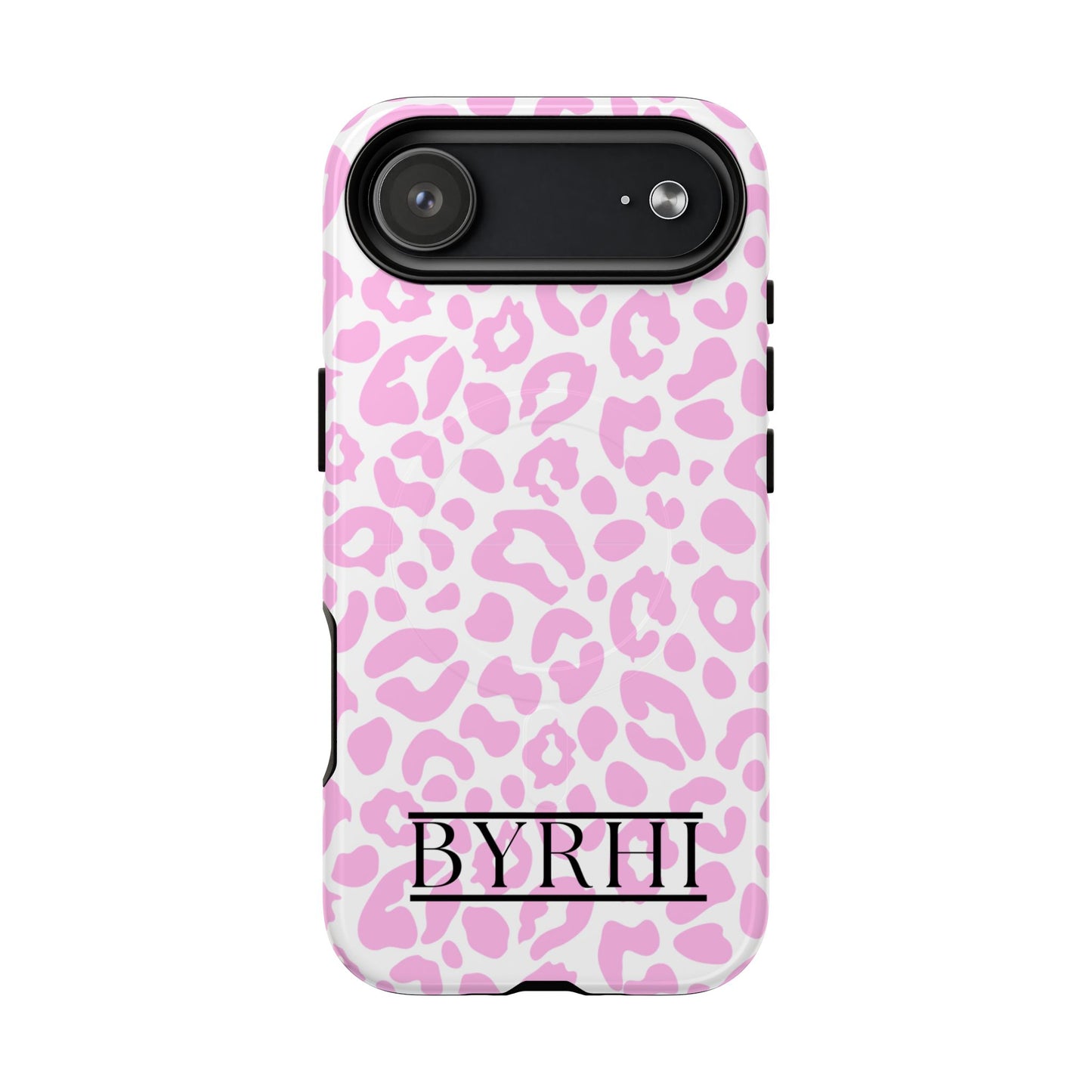 Pink Leopard Print Tough Phone Case | Stylish & Durable Protection