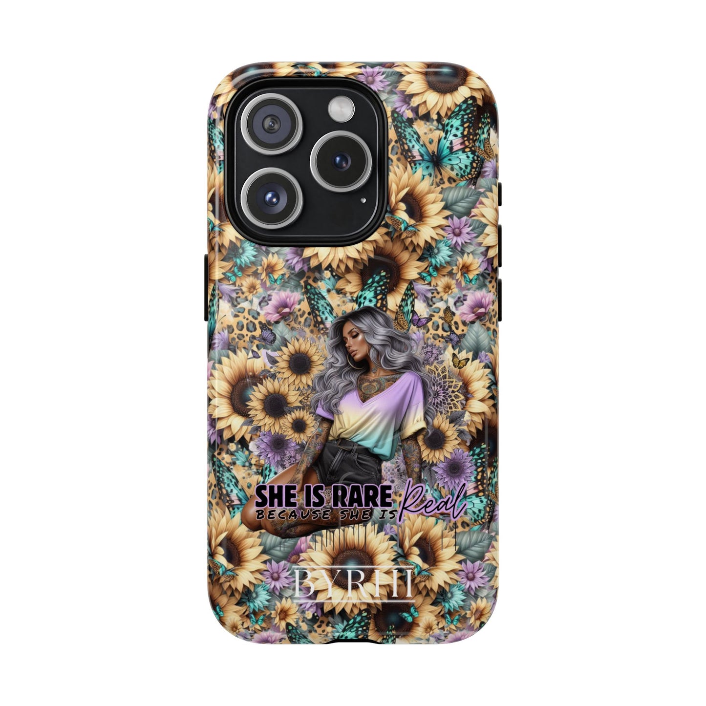She Is Rare pastel | Tough Phone Case | Stylish & Durable Protection