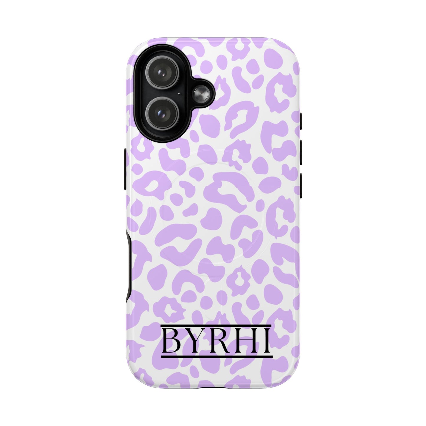 Purple Leopard Tough Phone Case | Stylish & Durable Protection
