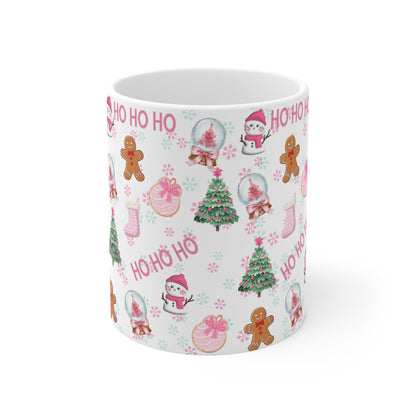 Christmas Ceramic Coffee Mug —  11oz