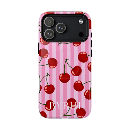 Cherry Tough Phone Case | Stylish & Durable Protection