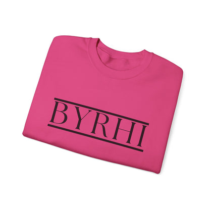 Customized Unisex Crewneck Sweatshirt with BYRHI Design