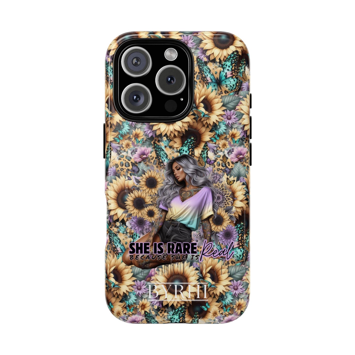 She Is Rare pastel | Tough Phone Case | Stylish & Durable Protection