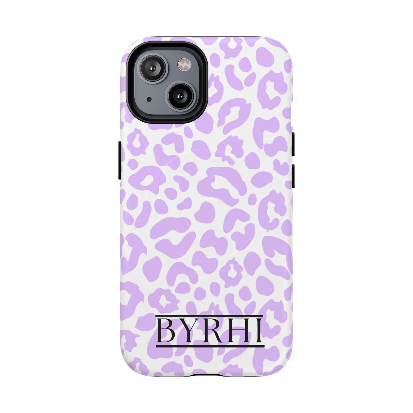 Purple Leopard Tough Phone Case | Stylish & Durable Protection