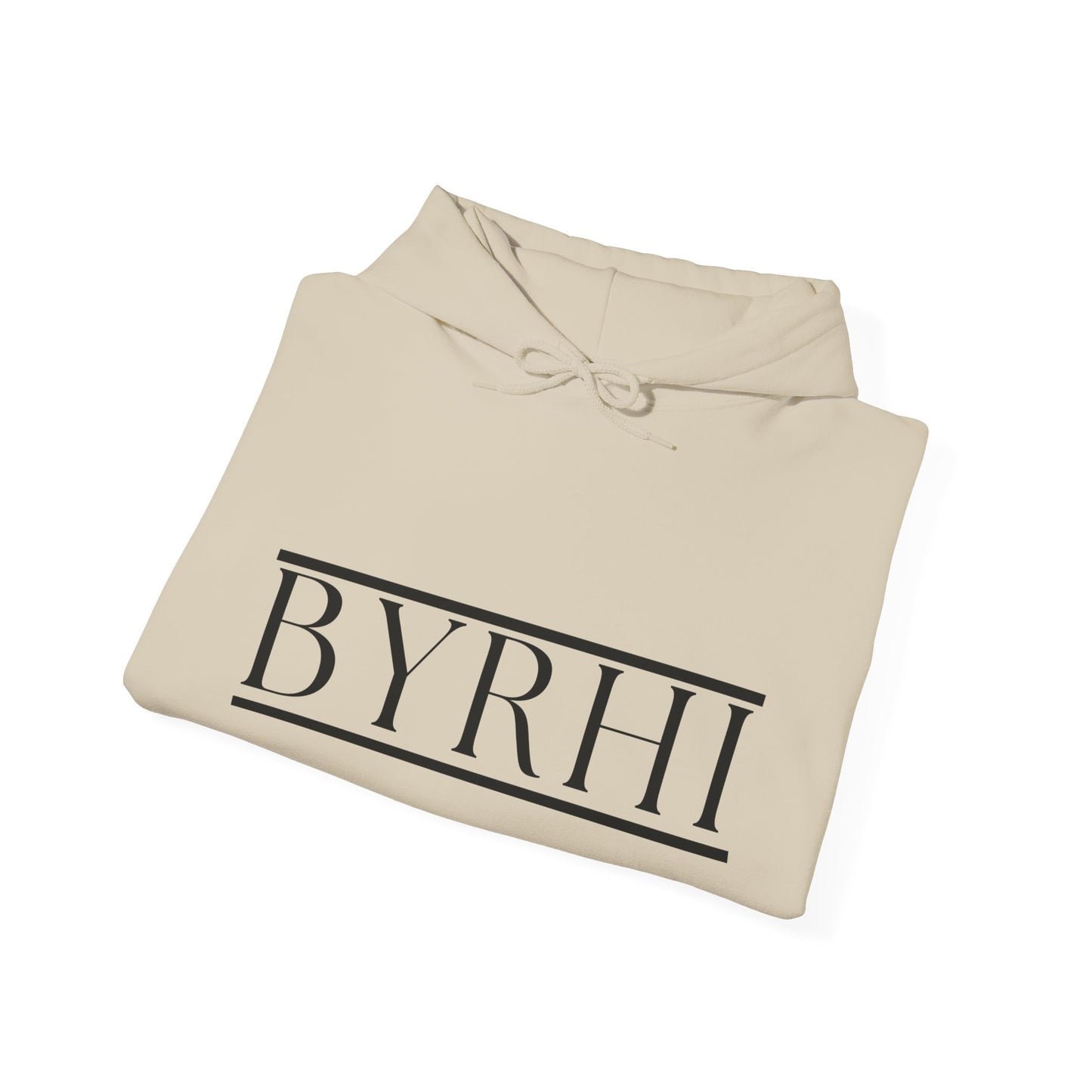 Minimalist BYRHI Unisex Heavy Blend Hooded Sweatshirt