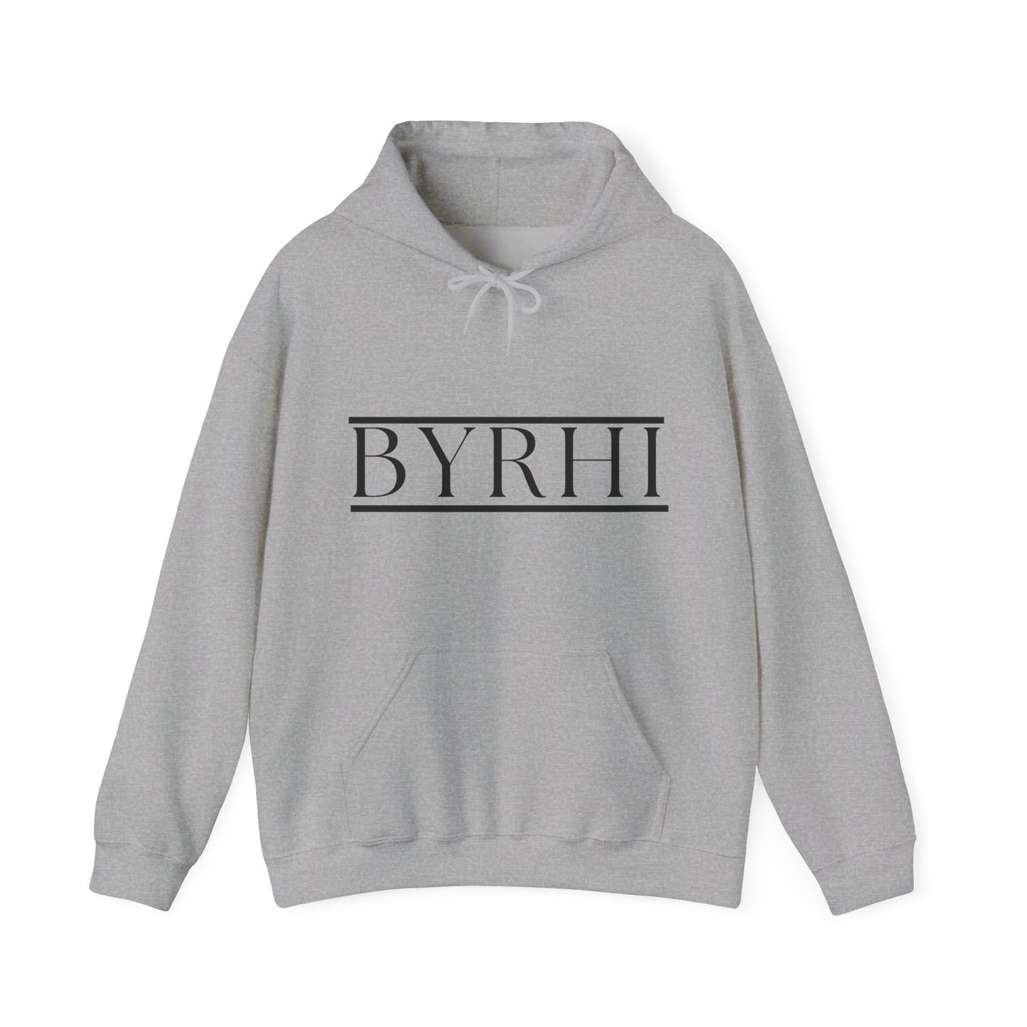 Minimalist BYRHI Unisex Heavy Blend Hooded Sweatshirt