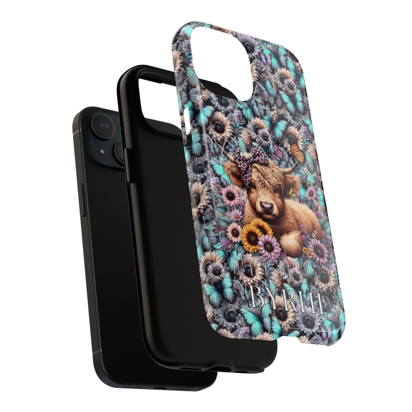 Highland Cow Tough Phone Case | Stylish & Durable Protection