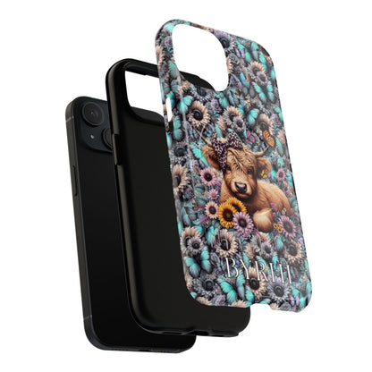 Highland Cow Tough Phone Case | Stylish & Durable Protection