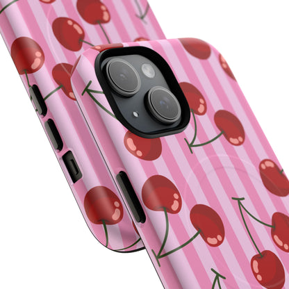 Cherry Tough Phone Case | Stylish & Durable Protection