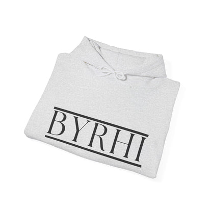 Minimalist BYRHI Unisex Heavy Blend Hooded Sweatshirt