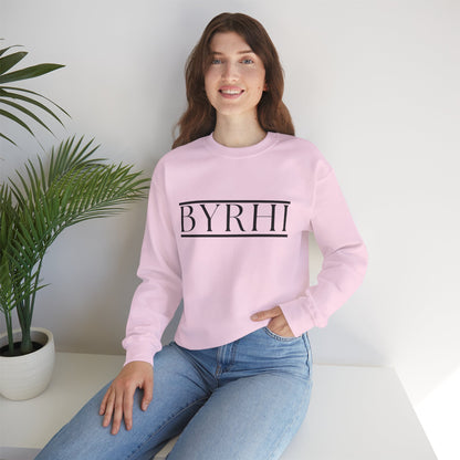 Customized Unisex Crewneck Sweatshirt with BYRHI Design