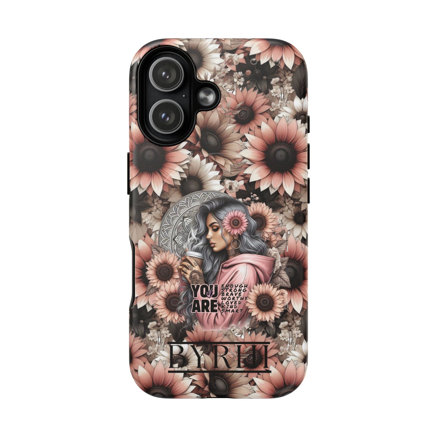 You Are Enough Tough Phone Case | Stylish & Durable Protection